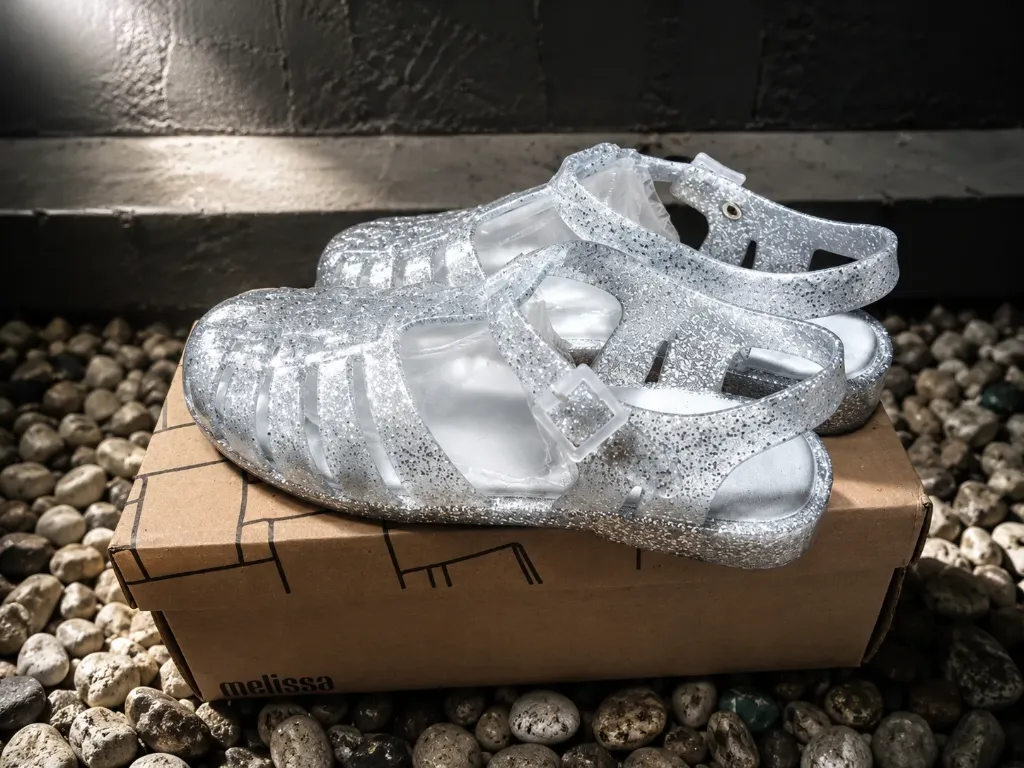 Melissa Possession Silver Glitter